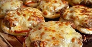 Mini Pizza Burgers Recipe