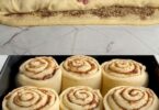 Soft and Fluffy Cinnamon-Walnut Rolls with Cream Cheese Frosting