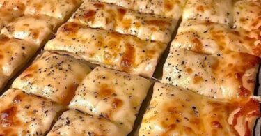 These breadsticks with cheese and garlic