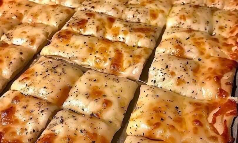 These breadsticks with cheese and garlic