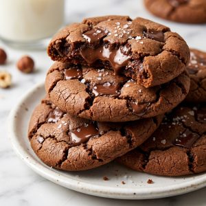 3-Ingredient Nutella Cookies
