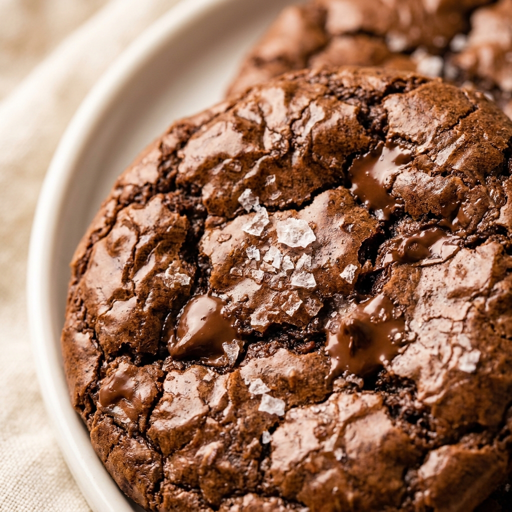 Mixing Nutella cookie dough with a fork in a glass bowl