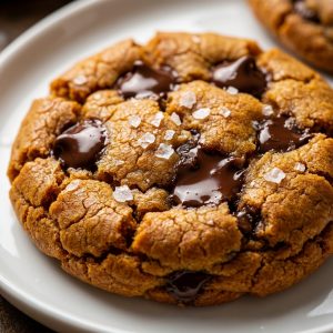 Brown Butter Pumpkin Chocolate Chip Cookies