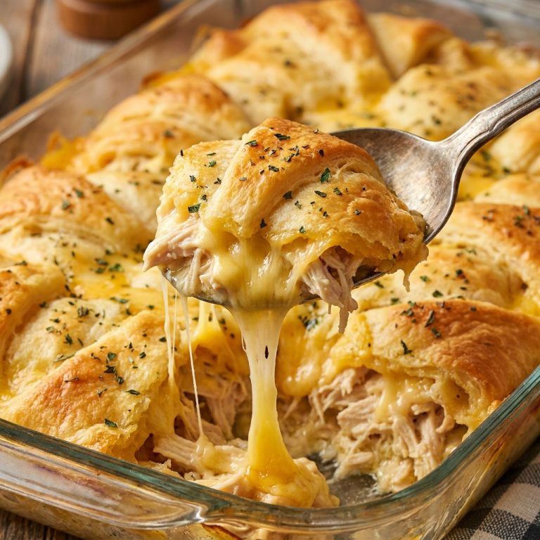 Chicken Crescent Roll Casserole