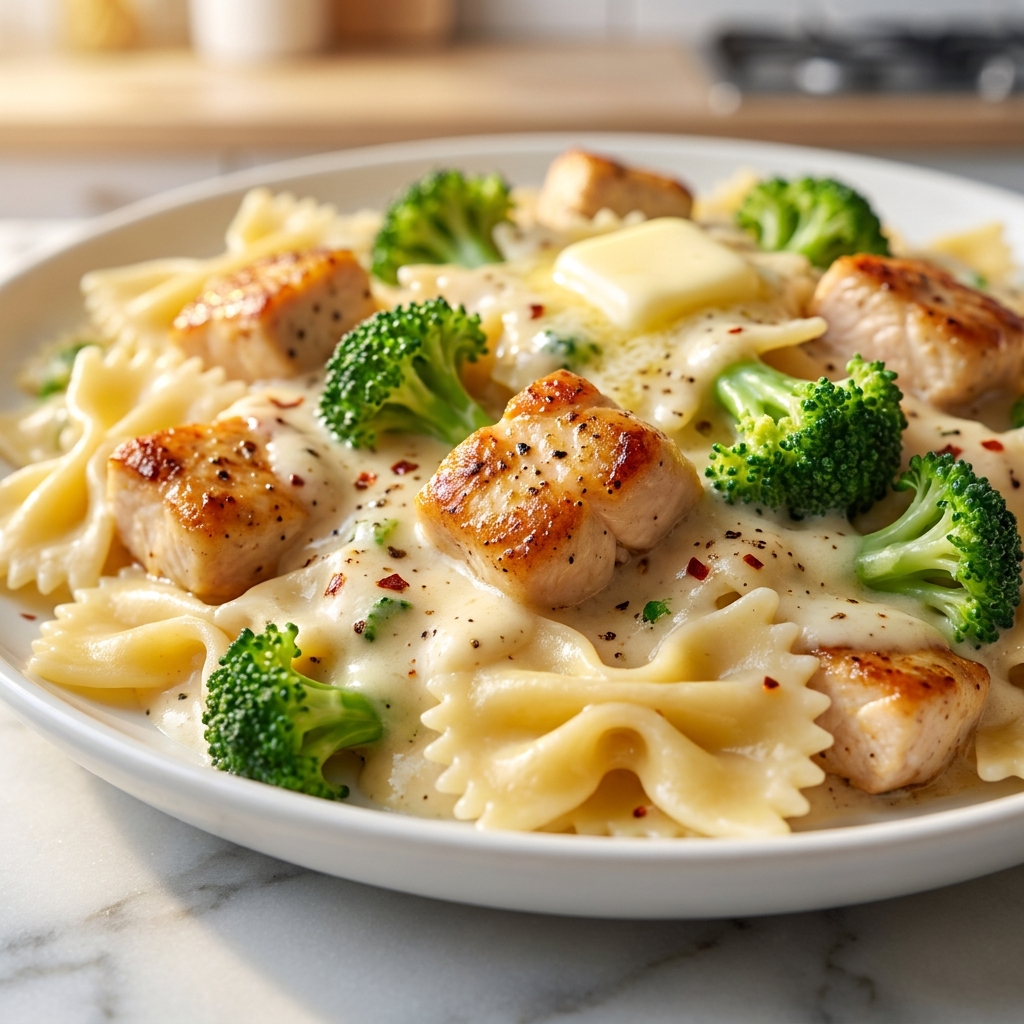 Easy Butter Lemon Bowtie Chicken Recipe in 30 Minutes