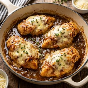 Easy French Onion Chicken