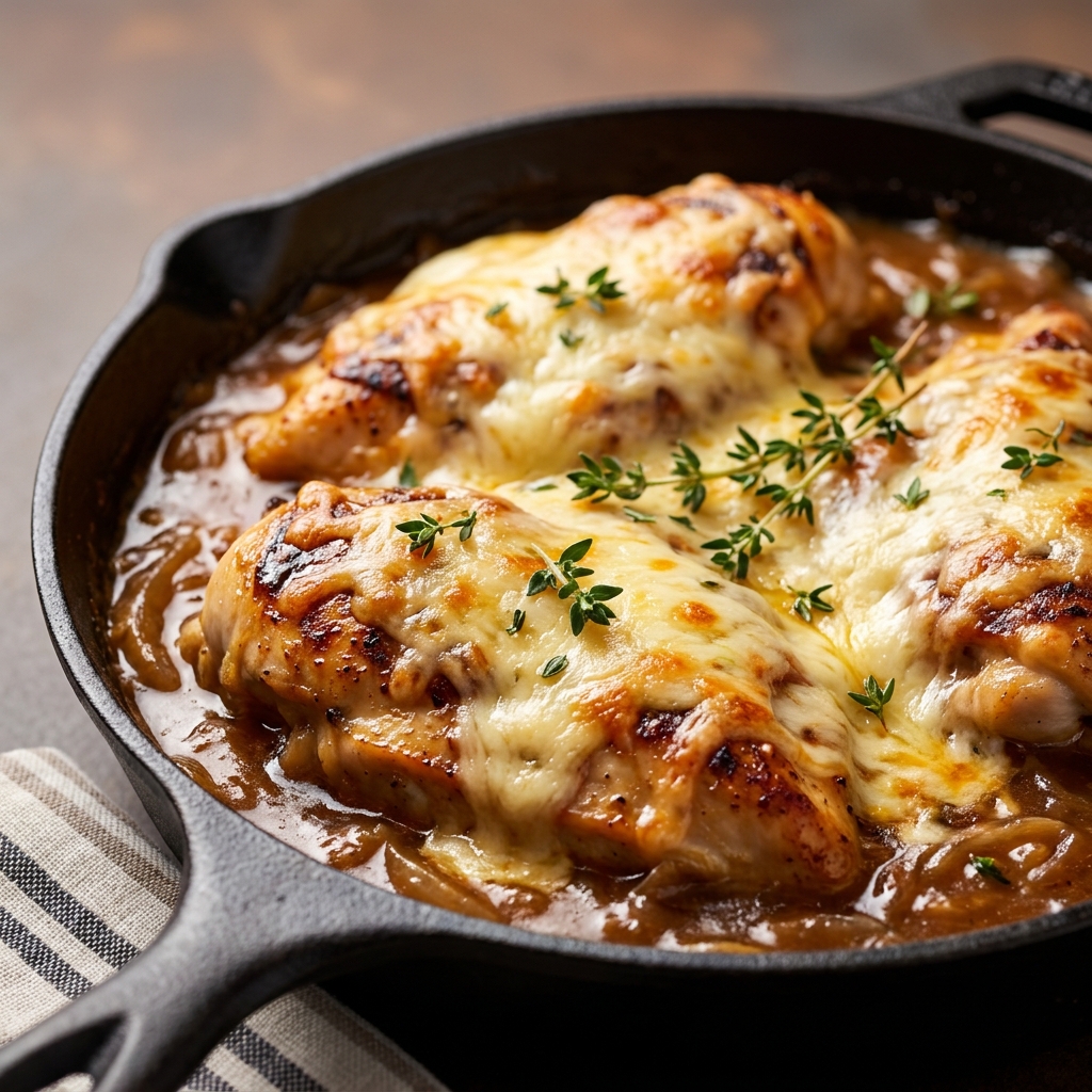 Easy French Onion Chicken
