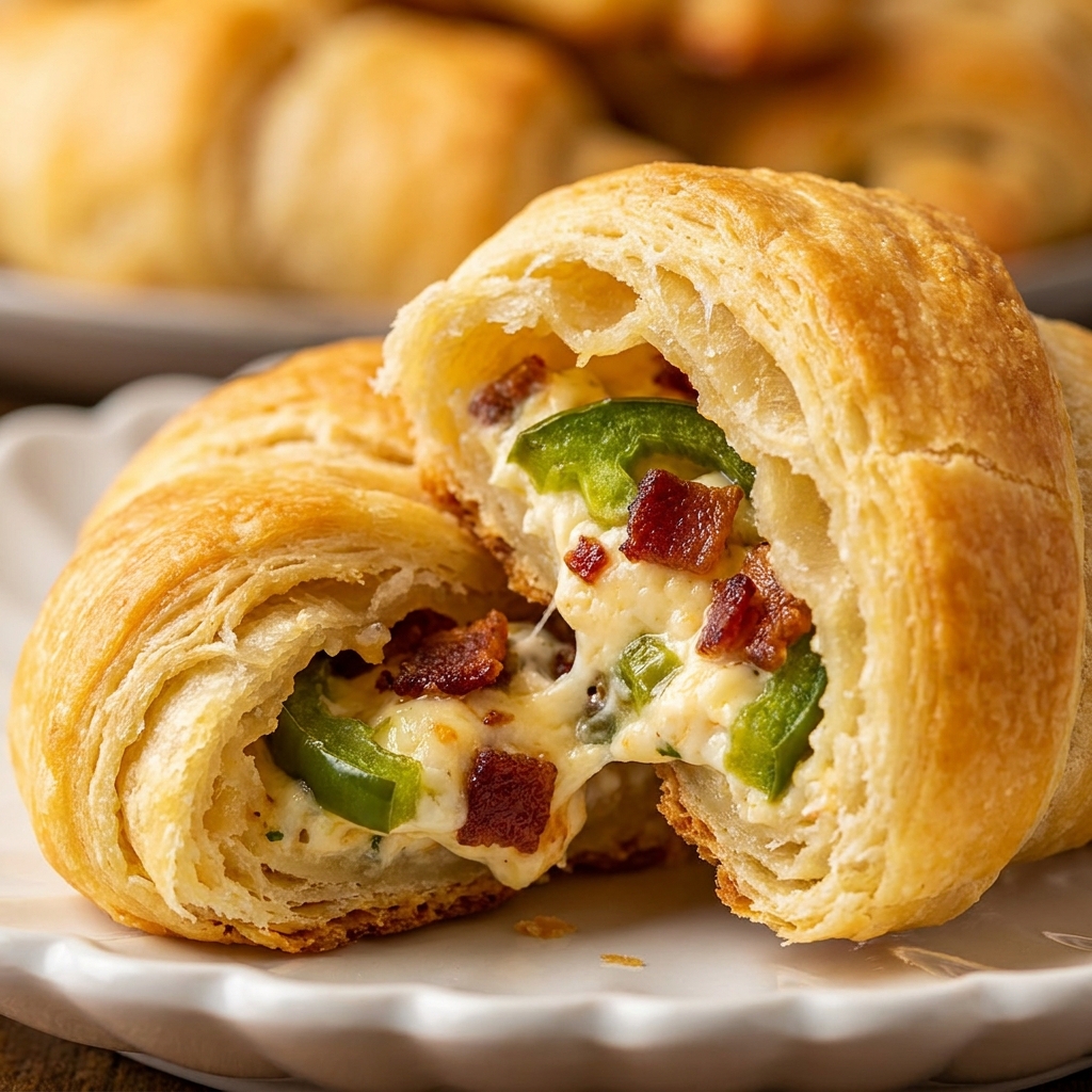 Jalapeño Popper Crescent Rolls Easy Game Day Recipe
