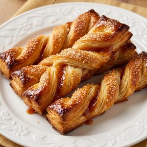 Flaky Pumpkin Pie Twists
