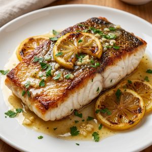 Garlic Butter Lemon Barramundi