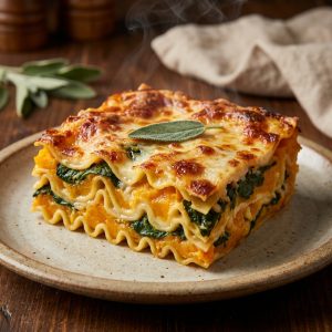 Hearty Butternut Squash & Spinach Lasagna: A Cozy Culinary Delight