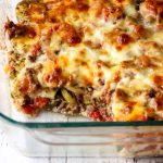 The Ultimate Cheesy Zucchini and Ground Beef Casserole