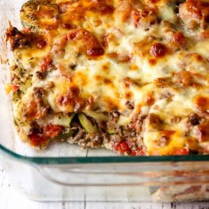 The Ultimate Cheesy Zucchini and Ground Beef Casserole