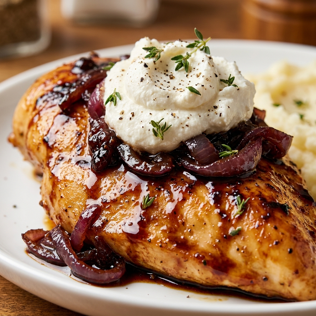 Balsamic Fig Chicken: Easy One-Pan Weeknight Dinner
