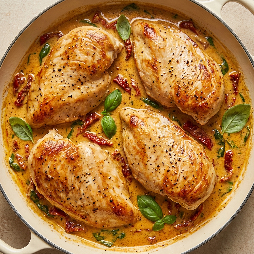 Mary Me Chicken Recipe (Creamy One-Pan Skillet Dinner)