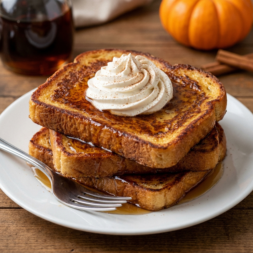 Pumpkin French Toast: Crispy, Custardy Fall Breakfast Recipe