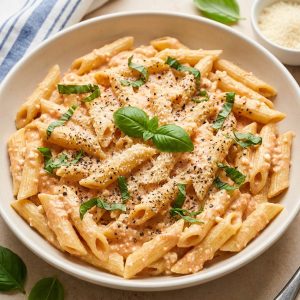 Savory Cottage Cheese Pasta – Creamy and Flavorful
