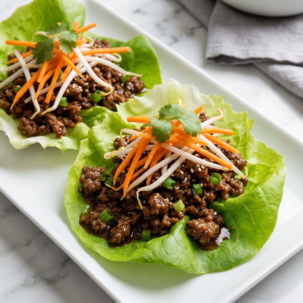 Crockpot Beef Lettuce Wraps: Easy Asian Dinner at Home