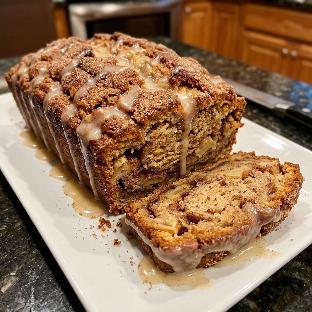 Apple Fritter Bread: Cozy Fall Recipe With Cinnamon