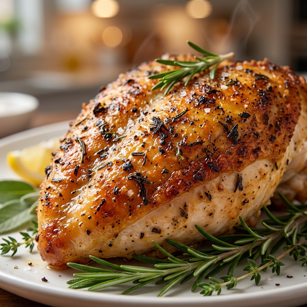 Buttermilk Roasted Chicken – Juicy & Tender Roast Recipe