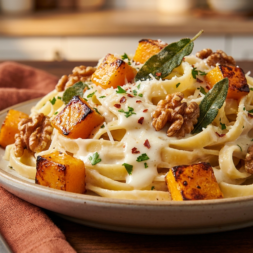 Butternut Squash & Sage Pasta for Cozy Autumn Nights