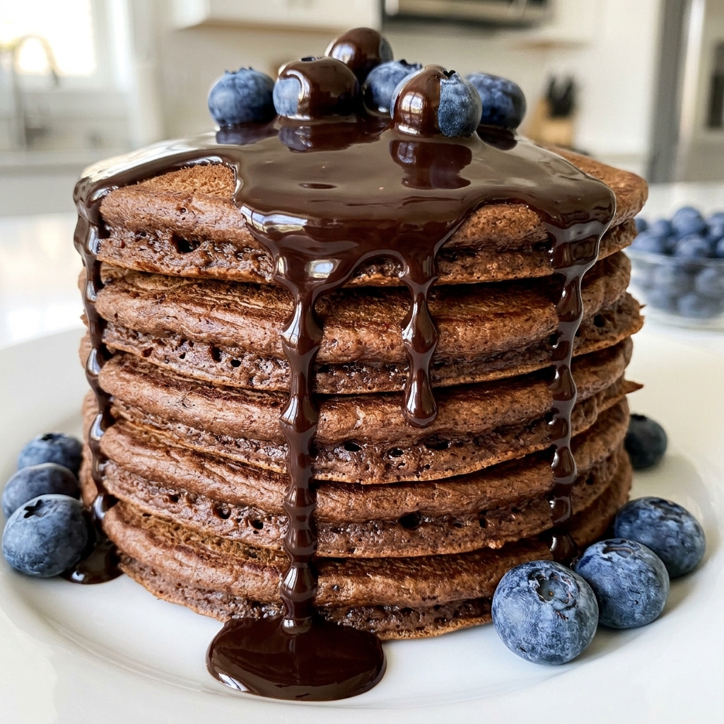 Chocolate Pancakes That Are Rich and Fluffy Every Time