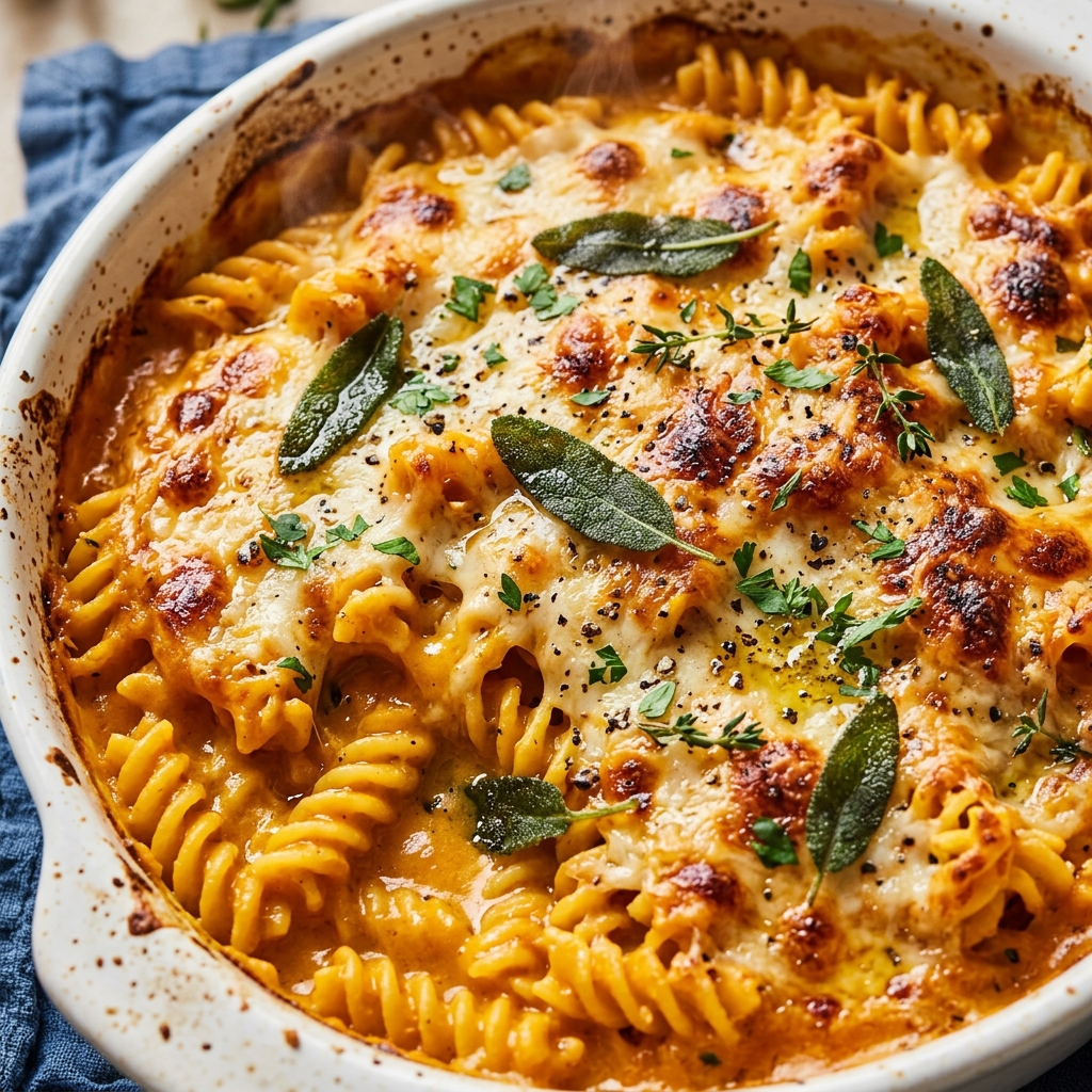 Instant Pot Pumpkin Pasta Bake: Creamy Fall Dinner