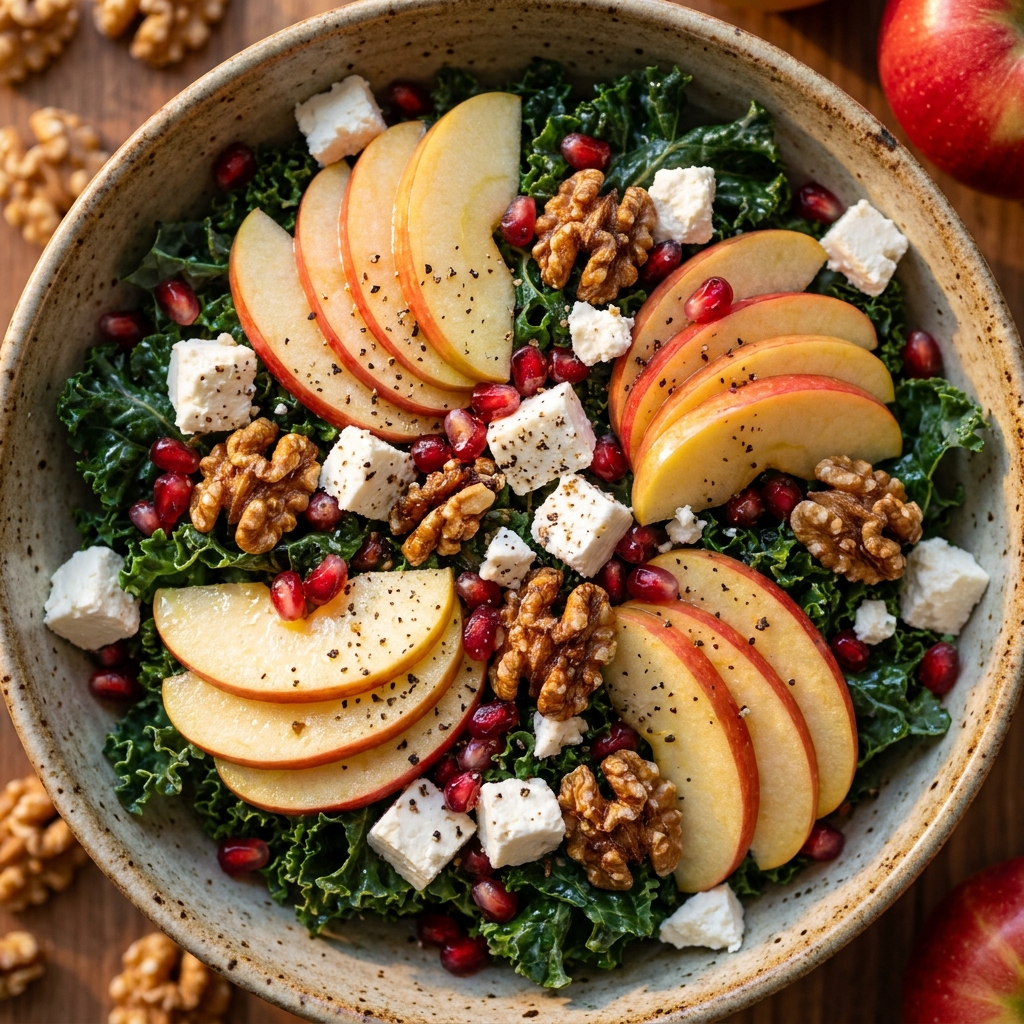 Fall Harvest Salad (Roasted Butternut & Pomegranate) Recipe