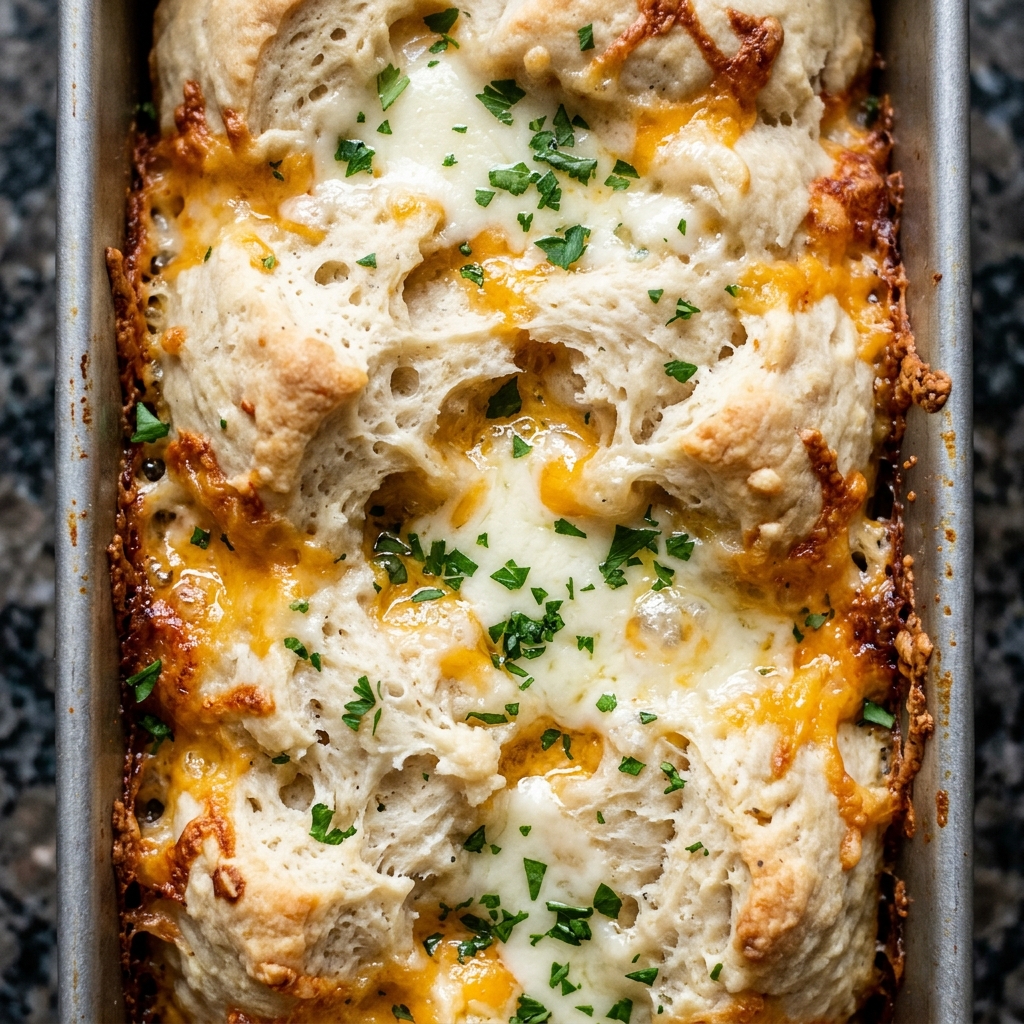 Cheesy Pull Apart Bread: Gluten-Free Gooey Cheese Delight