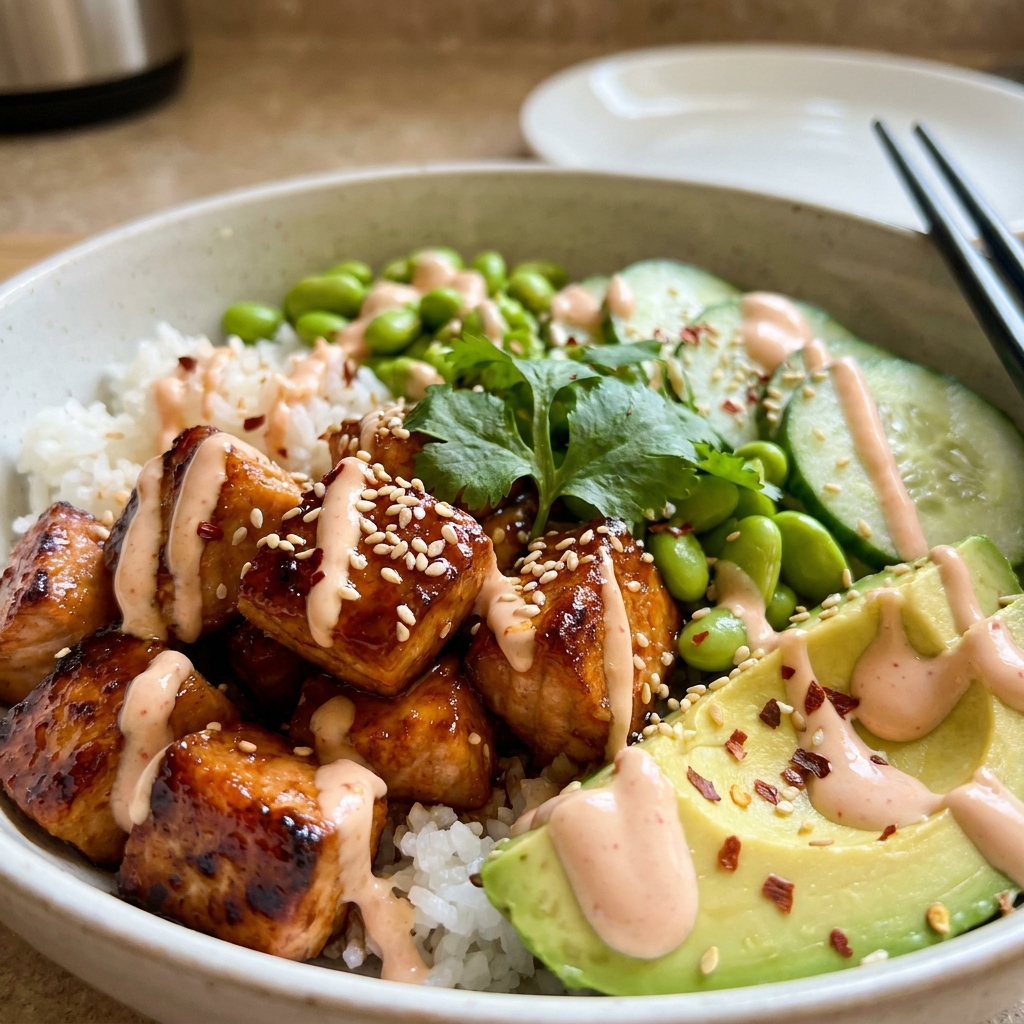 Honey Sriracha Salmon Bowls – 30-Minute Flavor Packed Dinner