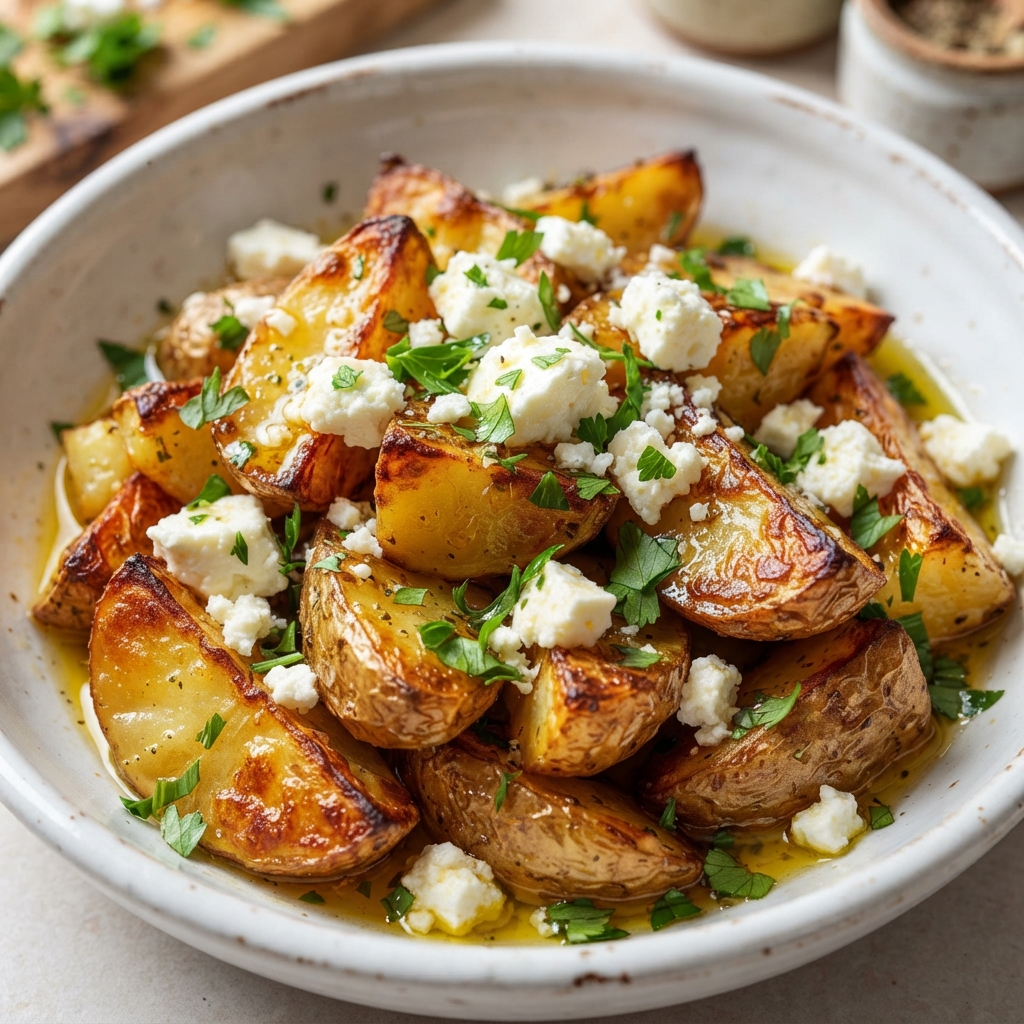 Garlic Butter Potatoes: Golden Side Packed with Flavor
