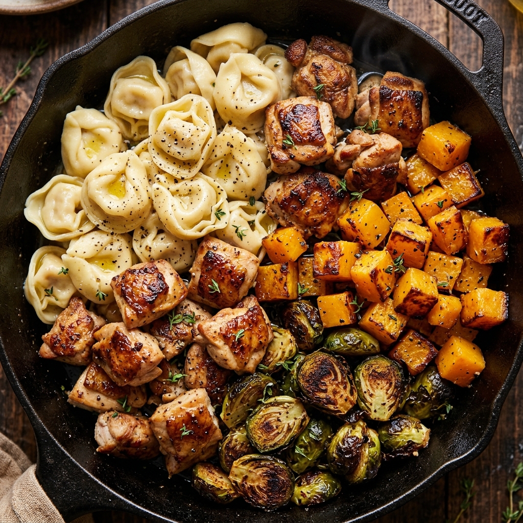 Autumn Chicken Tortellini Comfort – Creamy Fall Dinner