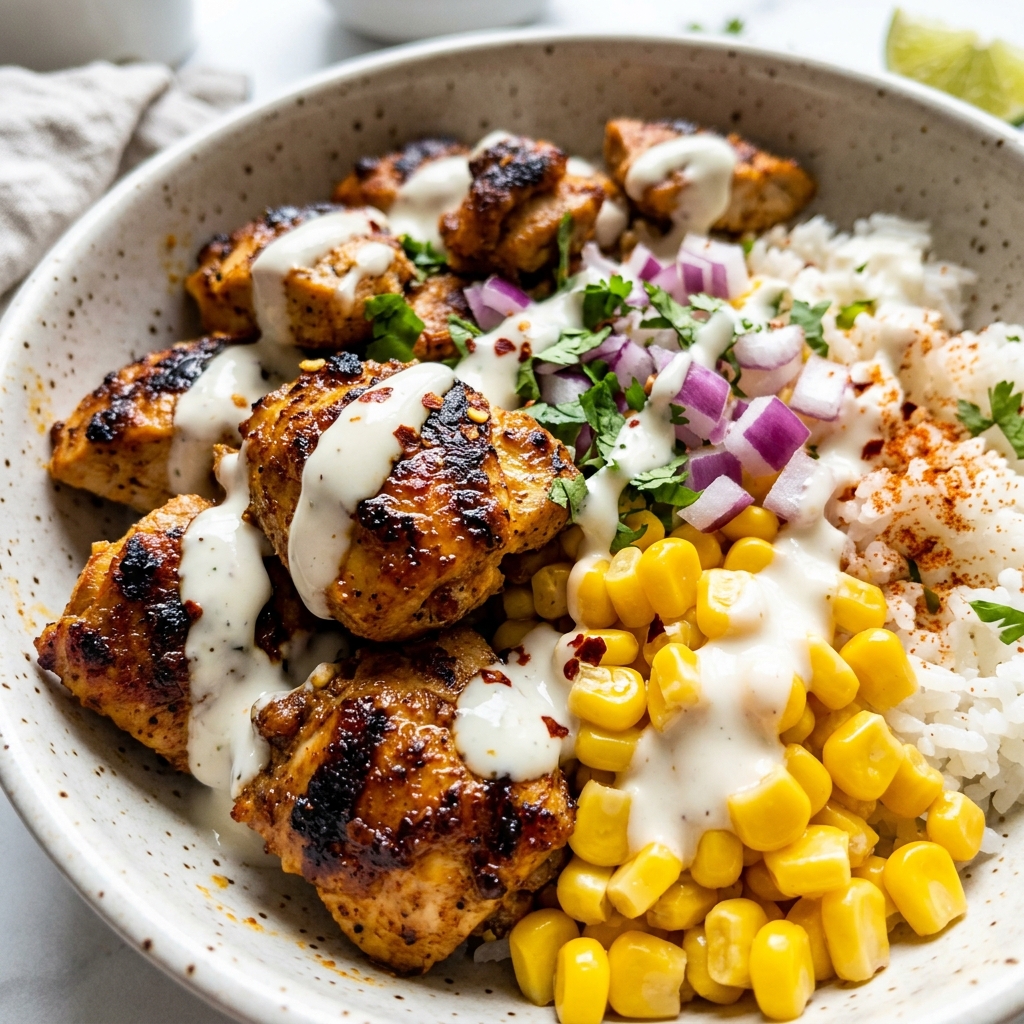 Street Corn Chicken Rice Bowl – Easy Weeknight Dinner Recipe